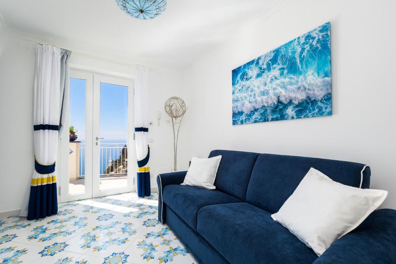 Blue Waves - De Vivo Realty Positano Apartment Exterior foto